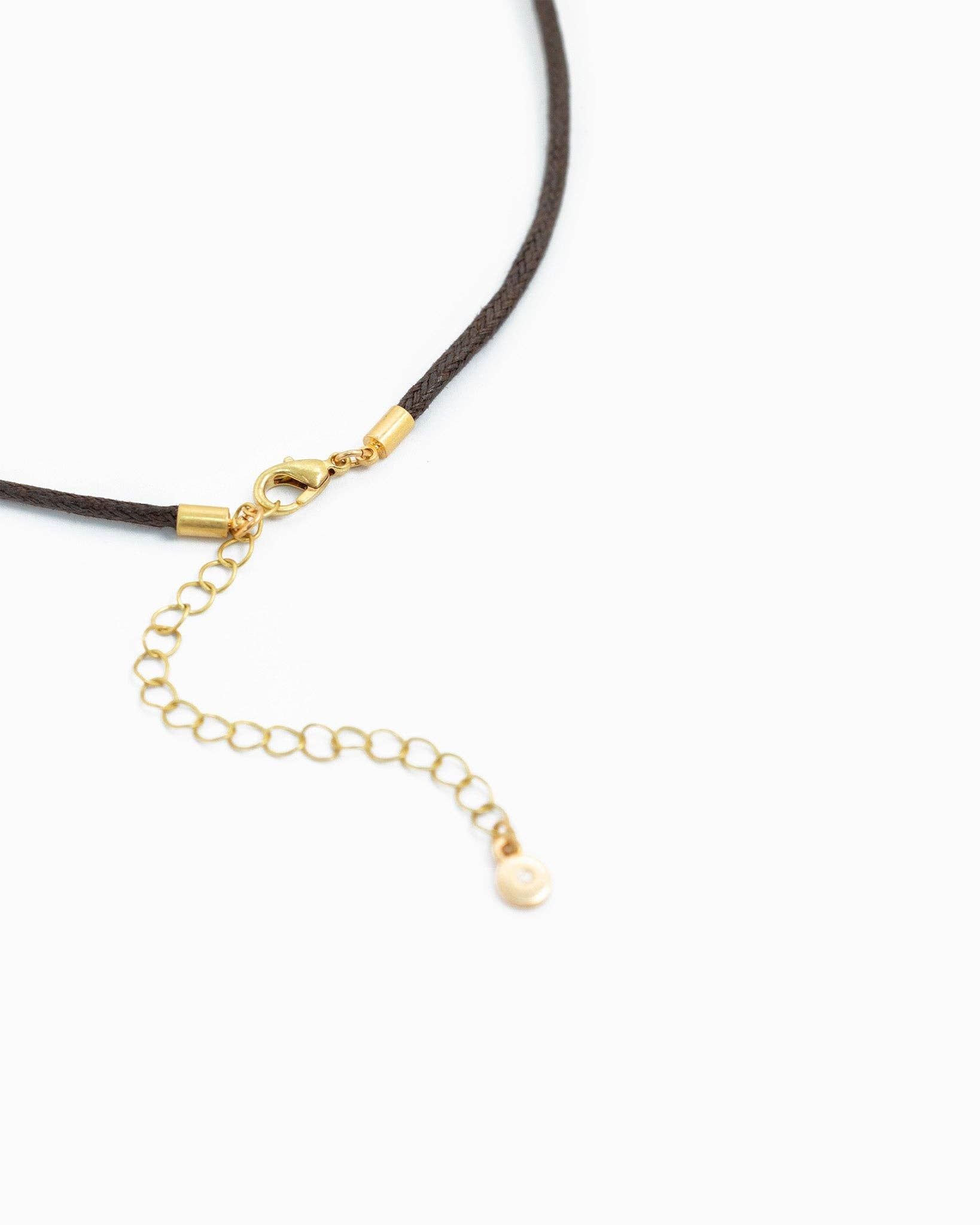 Pearl Cross Cord Necklace-4