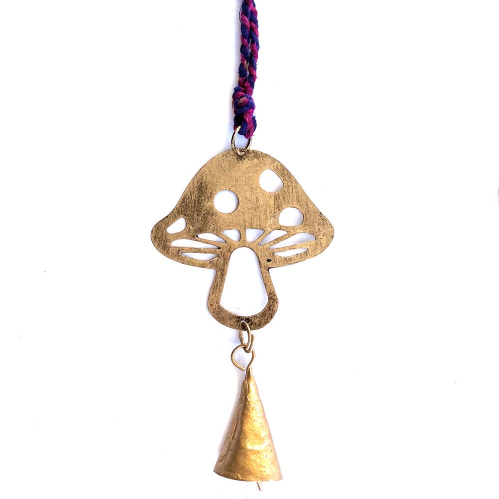 Mini Mushroom Wind Chime-zoom-1