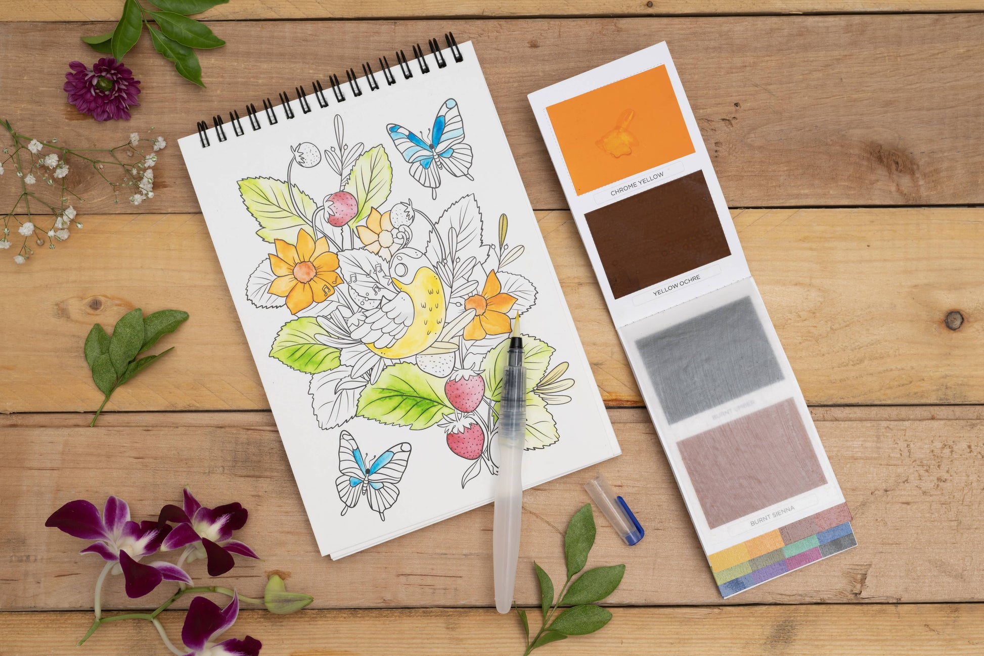 Floral Coloring Book-2