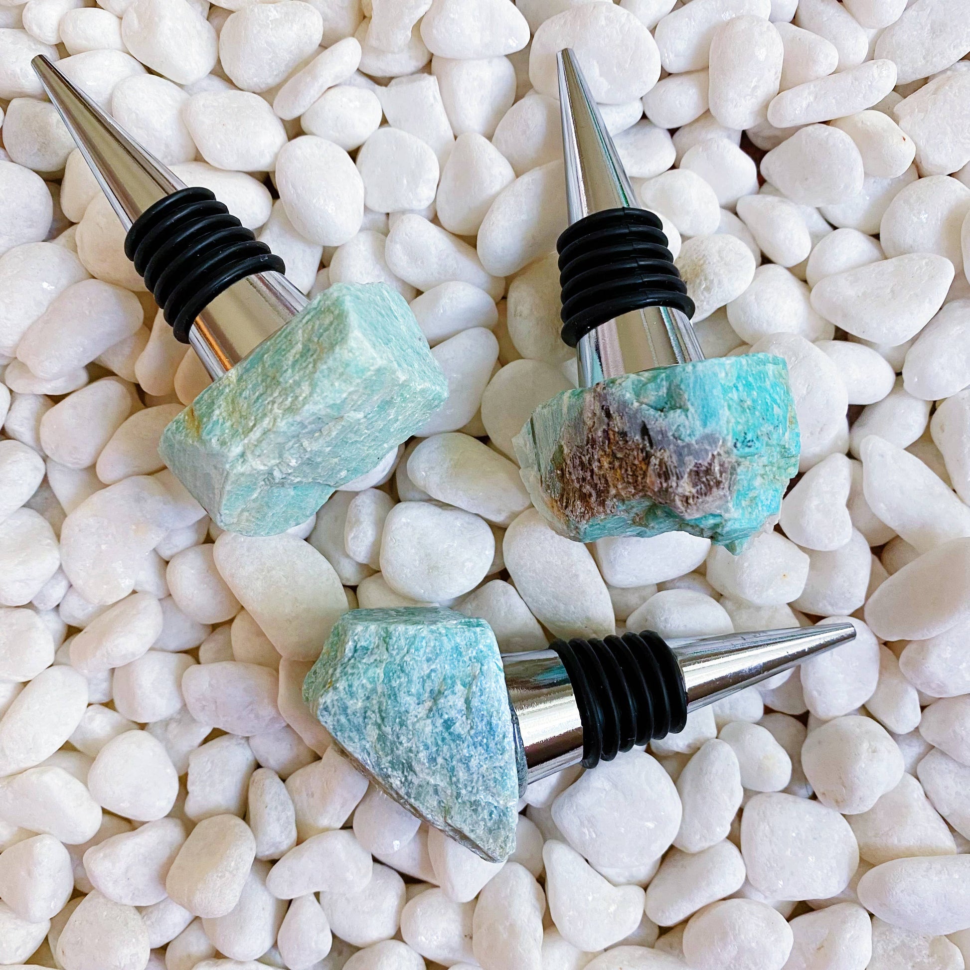 Natural Stone Wine Stopper-1